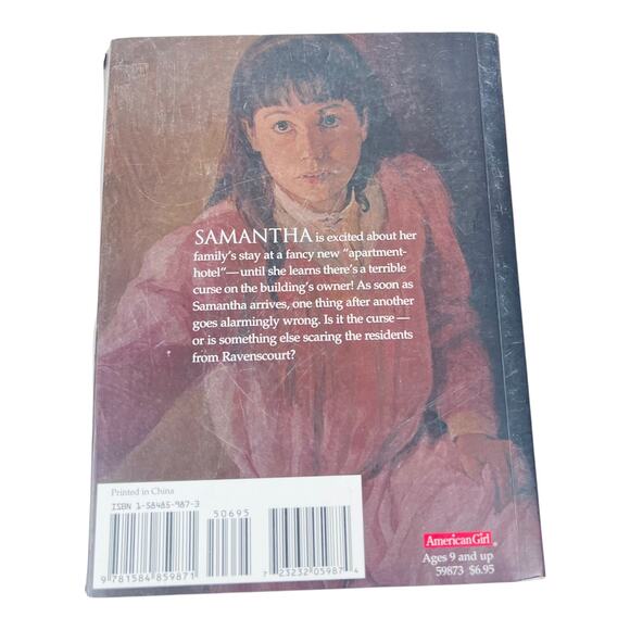 American Girl A Samantha Mystery BOOK The Curse of Ravenscourt 2005 Paperback - Picture 2 of 5